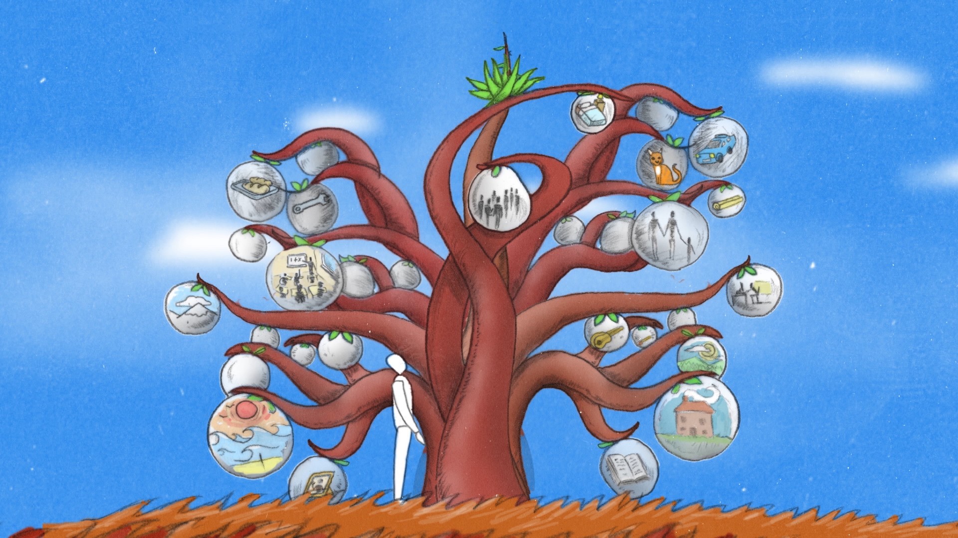 An artistic representation of advanced pedagogical theory